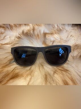 SPY optic Hendrix Sunglasses – Two Tone Gray Frame with Black Lenses